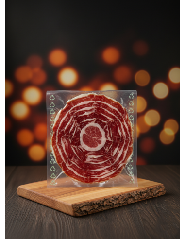 Jamón Cebo Ibérico 50% Loncheado 100g Curación Larga